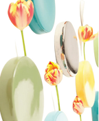 Wall Dot Ceramic Flower Vase