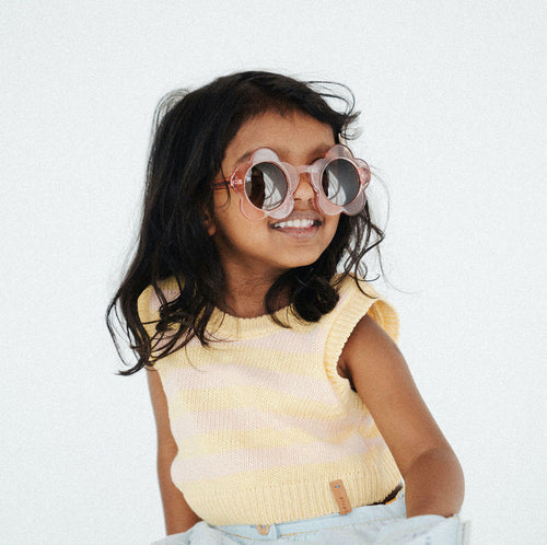 Kids Flower Sunglasses - Rosewater