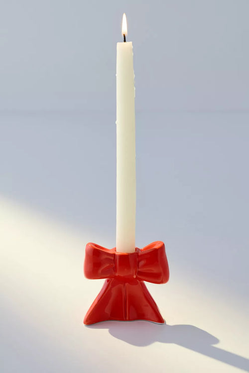 Bow Candle Stick Holder