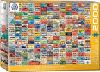 VW Groovy Bus 1000pc Puzzle