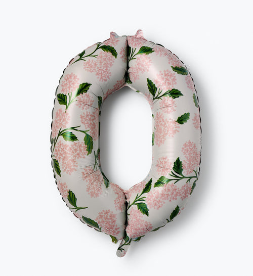 RiflePaperCo Number Balloons - Pink Hydrangea
