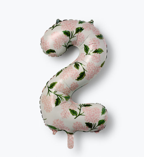 RiflePaperCo Number Balloons - Pink Hydrangea