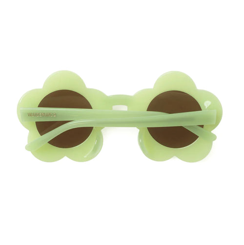 Kids Flower Sunglasses - Green
