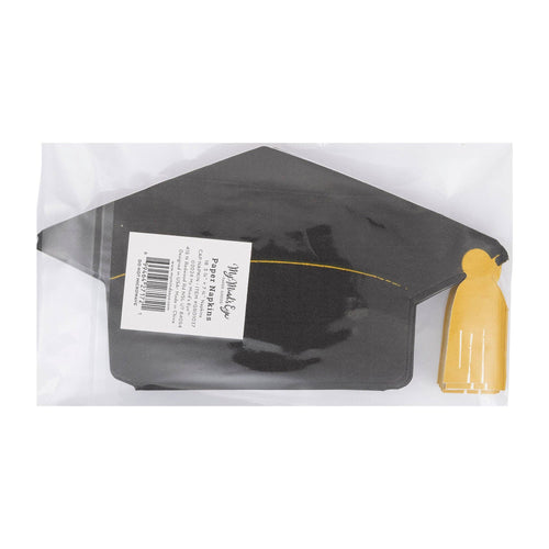 Graduation Cap Shaped Dinner Napkins