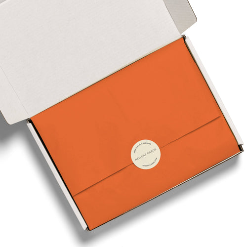 Neon Orange Tissue Paper
