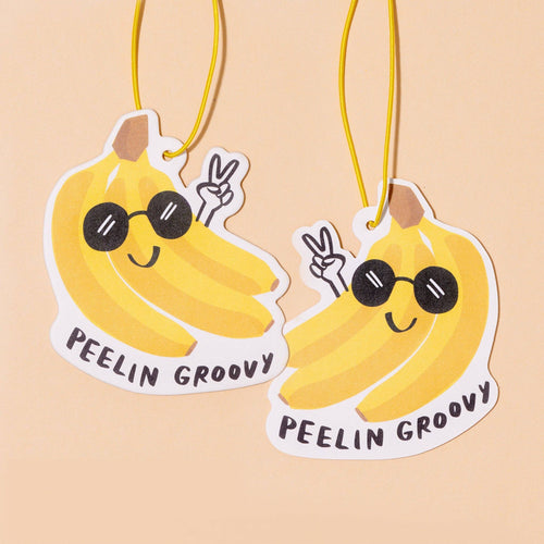 Car Air Freshener - Peelin' Groovy Banana