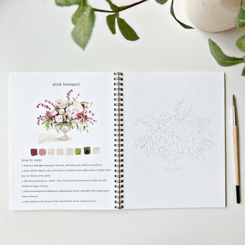 Watercolor Workbook - Bouquets