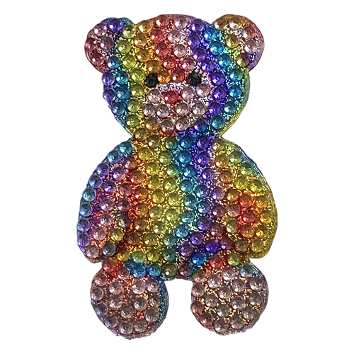 StickerBeans Pastel Bear 2" Sticker