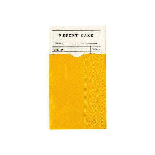 Report Card Dinner Napkins