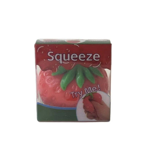 4" Squishy Strawberry Toy