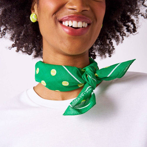 Carson Scarf - Tennis Print