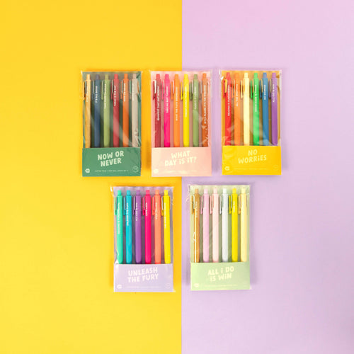 Jotter Sets - 6 pack - No Worries
