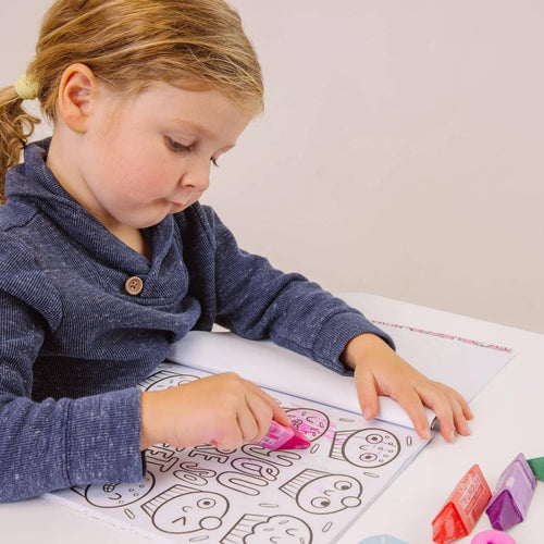 Happy Snacks Coloring Book