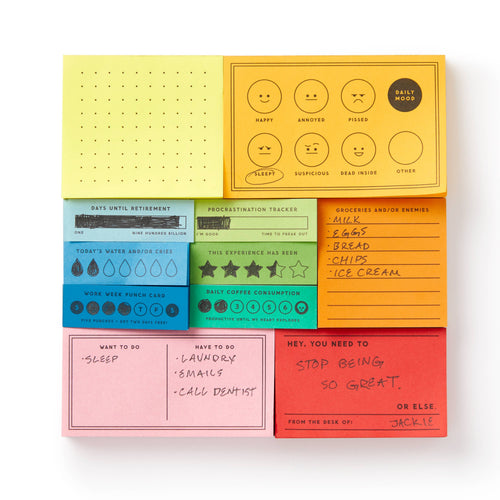 I've Got A Few Notes Notepad Set