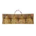 Golden Girl Mini Gold Fringe Party Hats Set