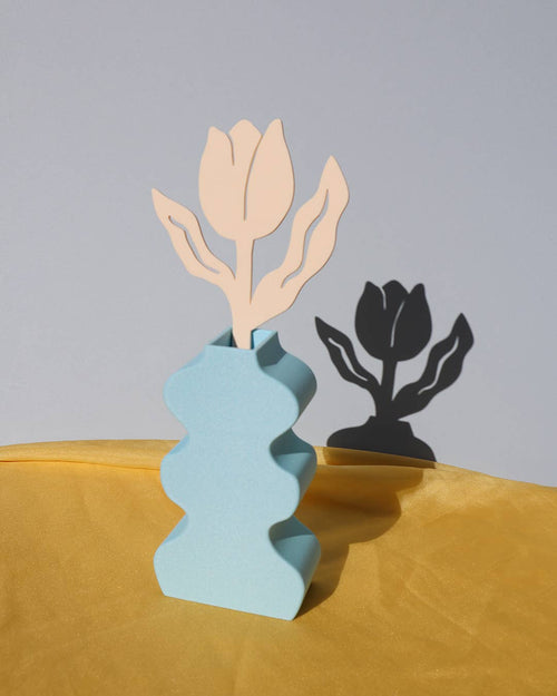 Wiggle Vase - Yellow