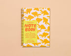 Koi Goldfish Letterpress Spiral Notebook