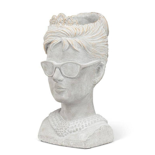 Woman in Sunglasses Planter