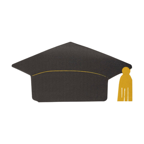 Graduation Cap Shaped Dinner Napkins