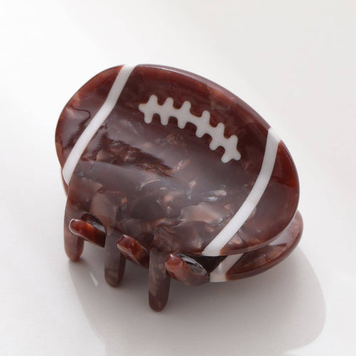 Football Mini Hair Clip