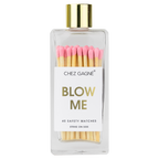 Glass Bottle Matchsticks - Blow Me