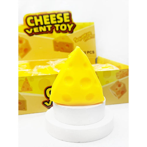 Triangle Cheese Squishy Toy