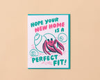 New Home, Perfect Fit Letterpress Card
