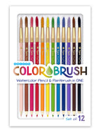COLORBRUSH - Watercolor Pencil/Paintbrush Set
