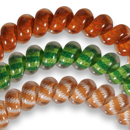TELETIES Small - Football Hair Ties