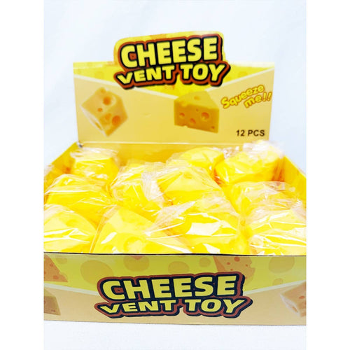 Triangle Cheese Squishy Toy