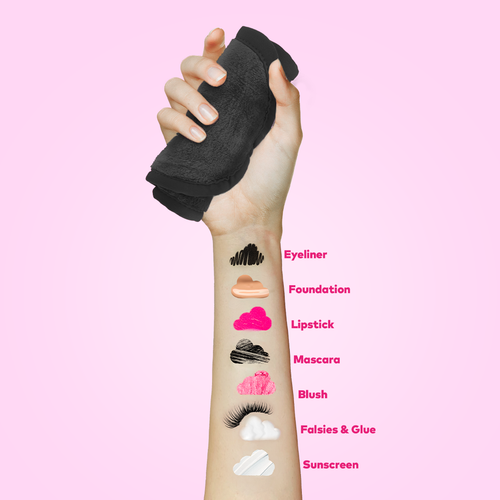 MakeUp Eraser Chic Black MINI PRO