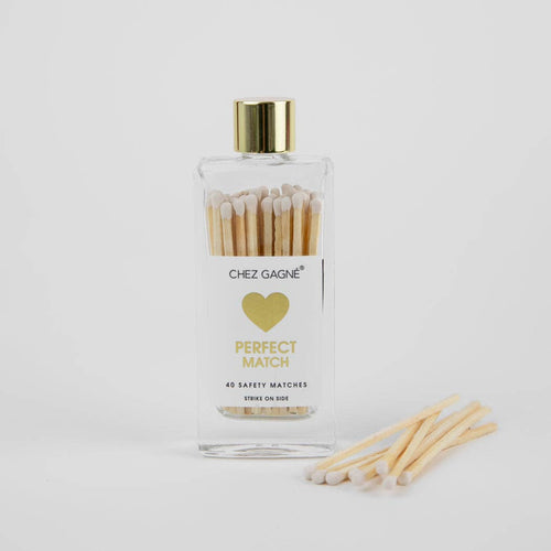 Glass Bottle Safety Matches - Perfect Match