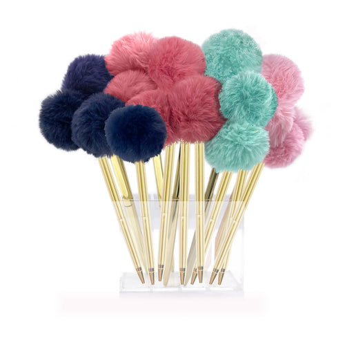 Plushest Pom Pom Pen - Blush Pink