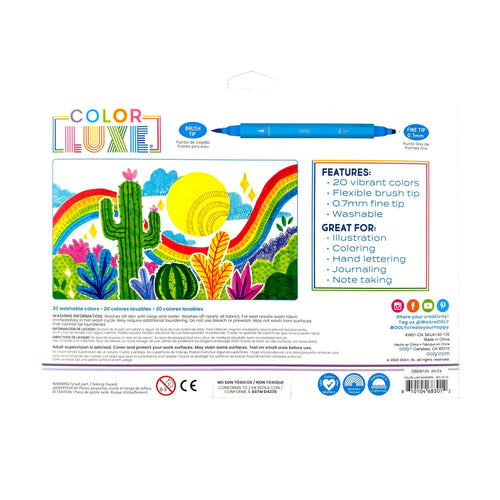 Color Luxe Double-Ended Markers