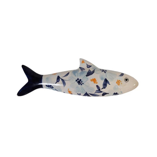 Hand-Painted Fish Wall Decor