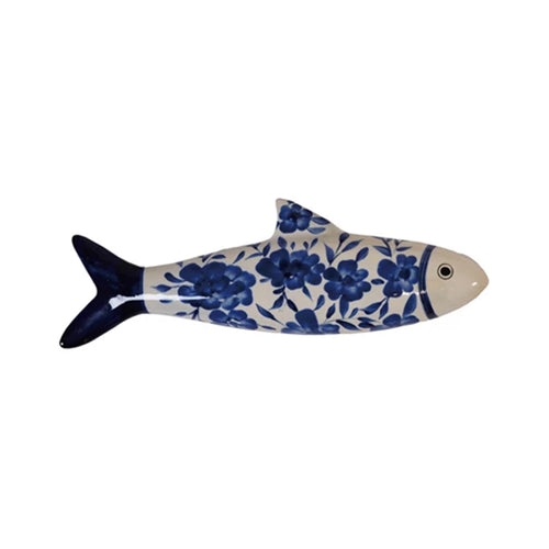 Hand-Painted Fish Wall Decor