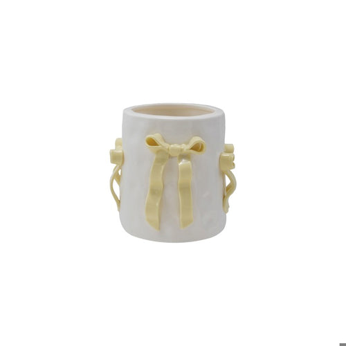 Butter Bows Planter Vase