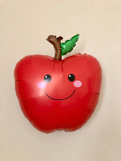 Happy Apple Foil Balloon