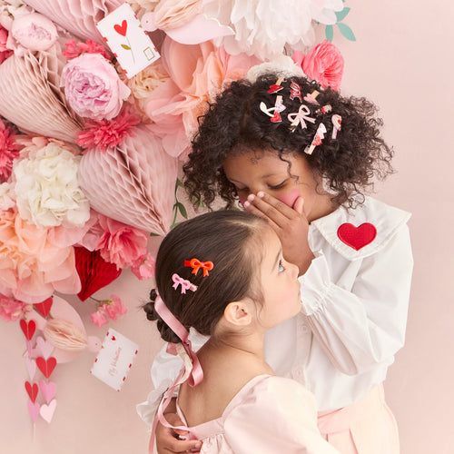 Valentine's Hair Clips - 8 ct.