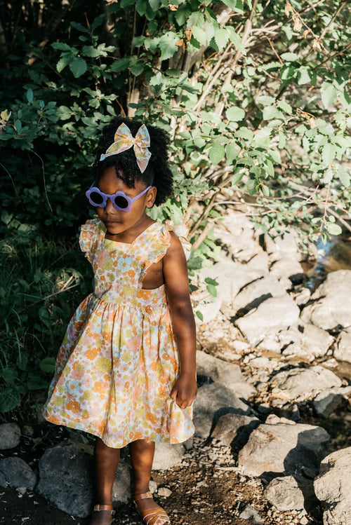 Kids Flower Sunglasses - Purple