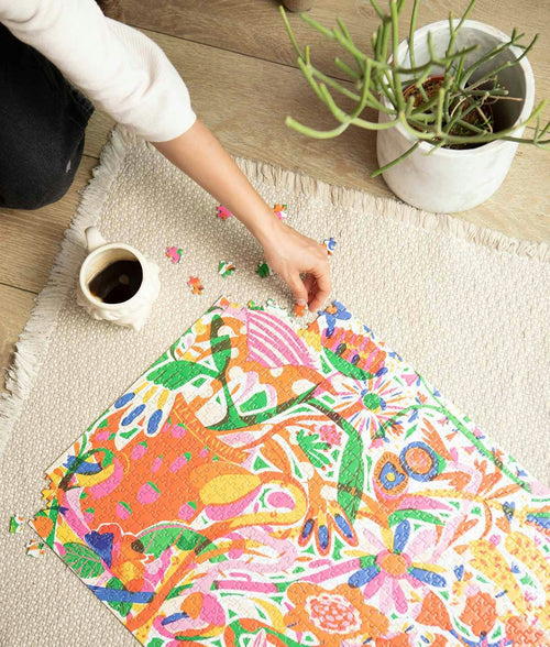Flower Puzzle - 1000 Pieces