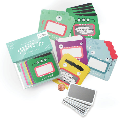 Scratch-off Lunchbox Notes - Edition 6 - Monster