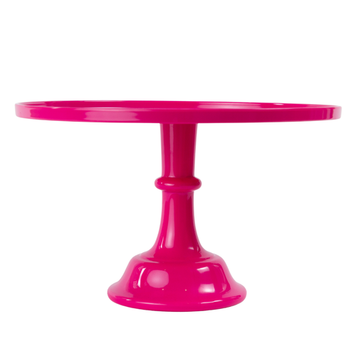Melamine Cake Stand - Hot Pink