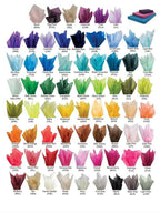 Tissue Paper Tassel - Pacific Blue