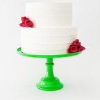 Melamine Cake Stand - Kelly Green