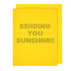 Sending You Sunshine Greeting Card