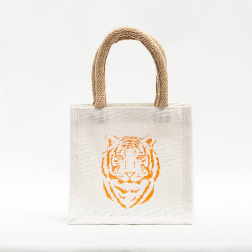Easy Tiger Gift Tote - White/Orange