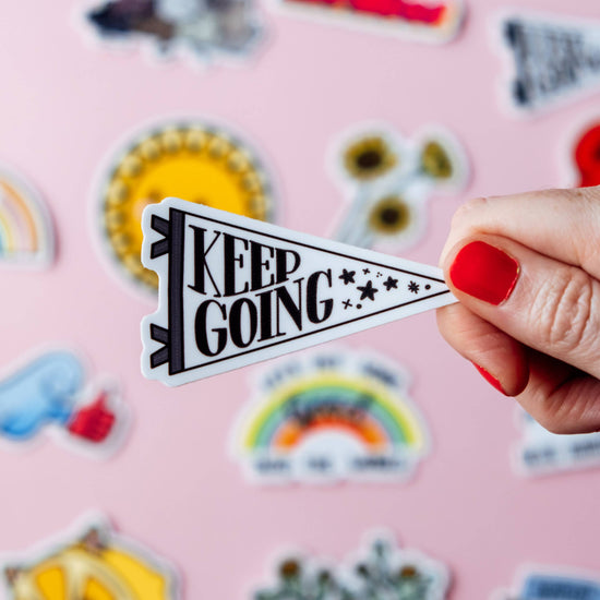 Keep Going Sticker