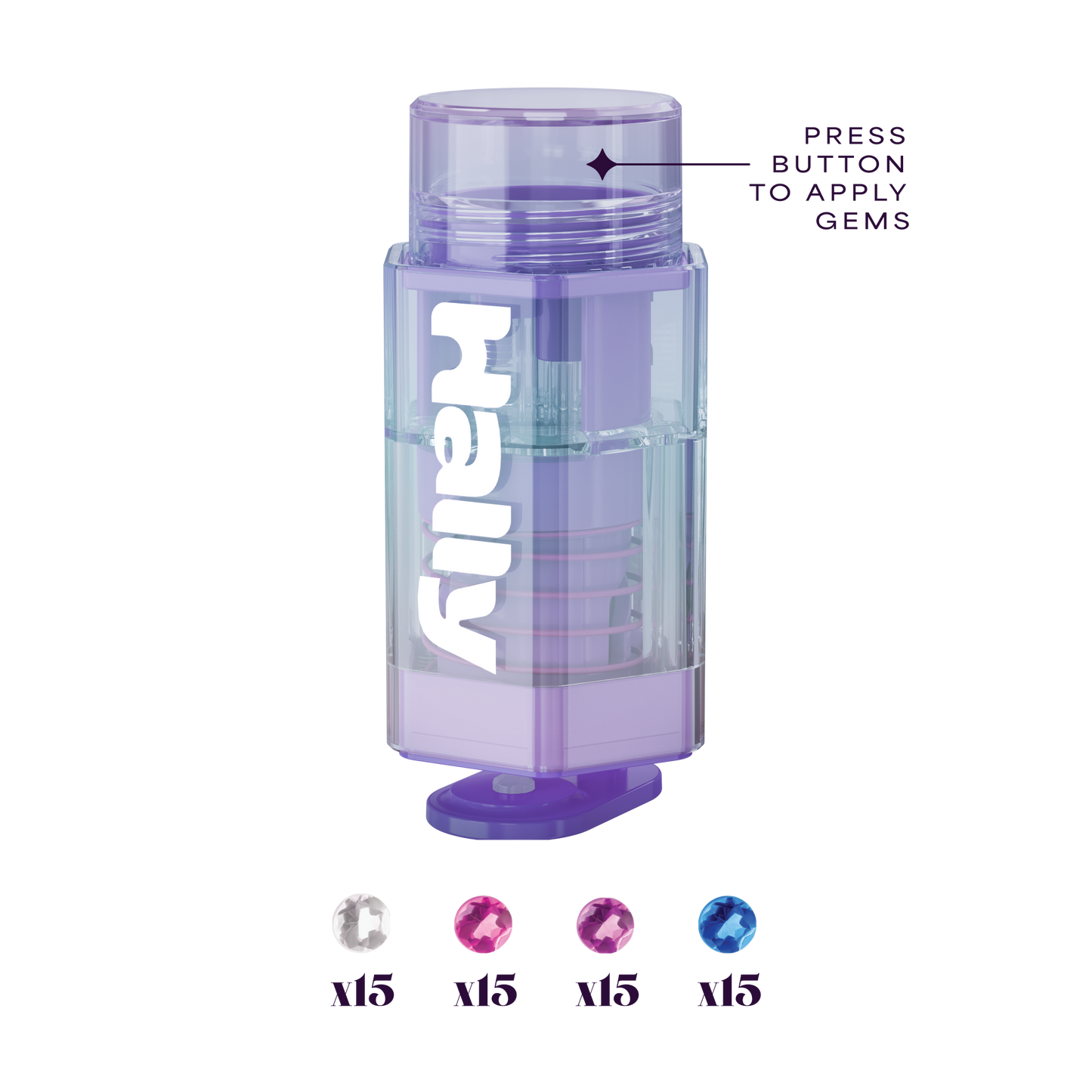 Hally Gem Pen Set - Device & 60 Gems