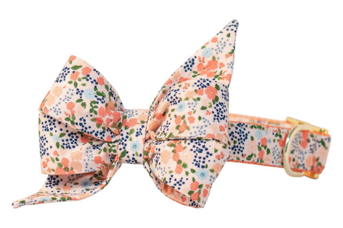 Parisian Posey Belle Bow Dog Collar